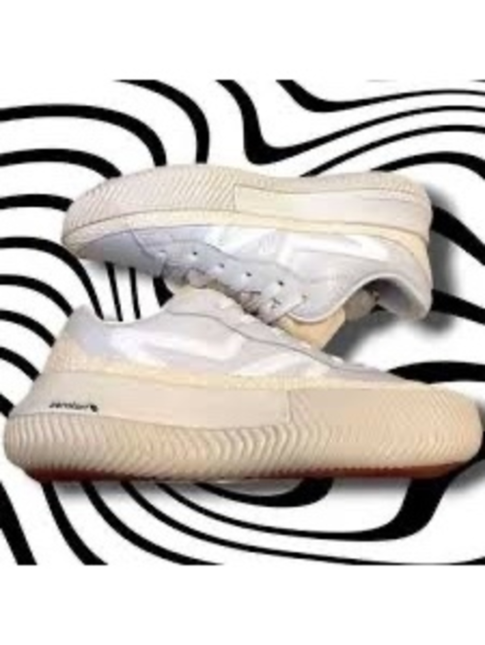 🔥 Los Angeles Downtown LL Leather M288BB – White/Black 🔥